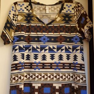 LulaRoe Aztec Women's Top